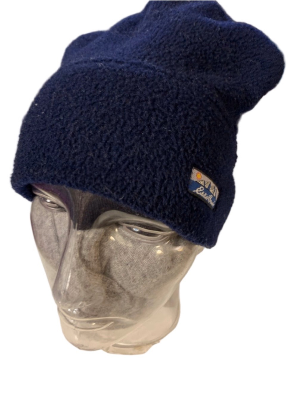 Men's Eddie Bauer Navy Blue Fleece Beanie One Size